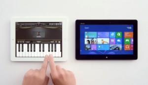 Tablet windows 8 a confronto con iPad Apple