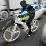 La bici che ricicla l'aria inquinata e protegge dallo smog