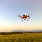 Il drone costruito da Giacomo Furia