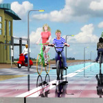 La strada con pannelli solari incorporati "SolaRoad"