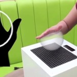 Esempio della tecnologia degli ologrammi tattili